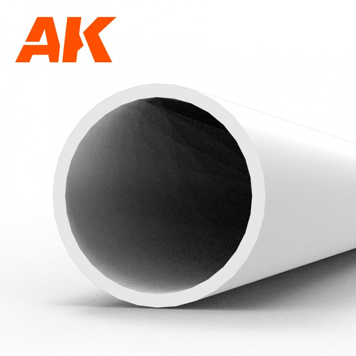 AK Interactive AK6545 TUBE CREUX 5,00 DIAMÈTRE X 350MM – TUBE CREUX EN STYRÈNE – (4 UNITÉS) – image 2