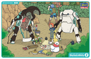 Hasegawa CW10 Creator Works MechatroWego « Lait et Cacao » Set 1/35