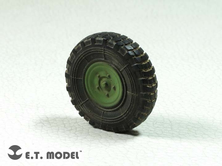 Roues lestées pour voiture blindée française VBL, modèle ET ER35-068, compatible avec HOBBYBOSS 83876, échelle 1/35 – image 3