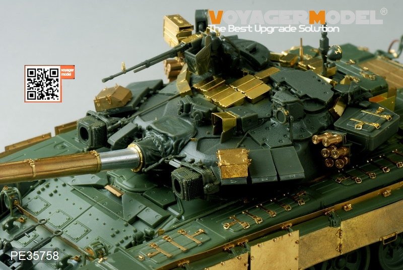 Maquette Voyager PE35758 Char de combat principal russe moderne T-90 (pour MENG TS-014) 1/35 – image 2