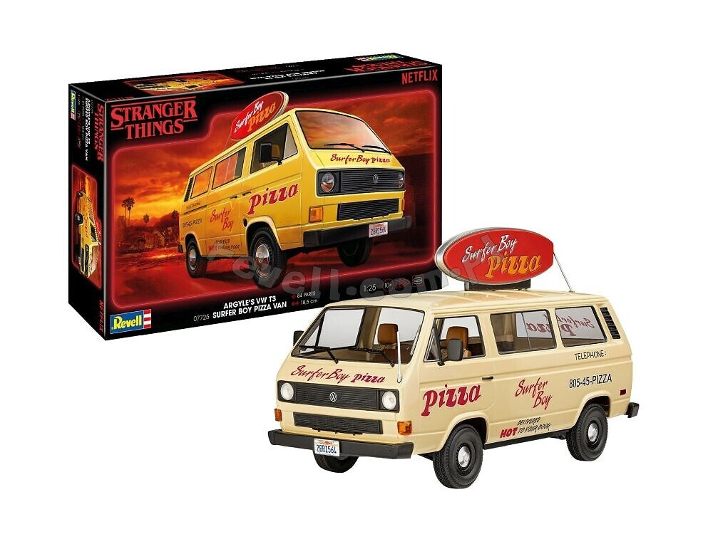 Revell 67725 VW T3 Bus Surfer Boy - Maquette Stranger Things à l&amp;#39;échelle 1/25 – Bild 2