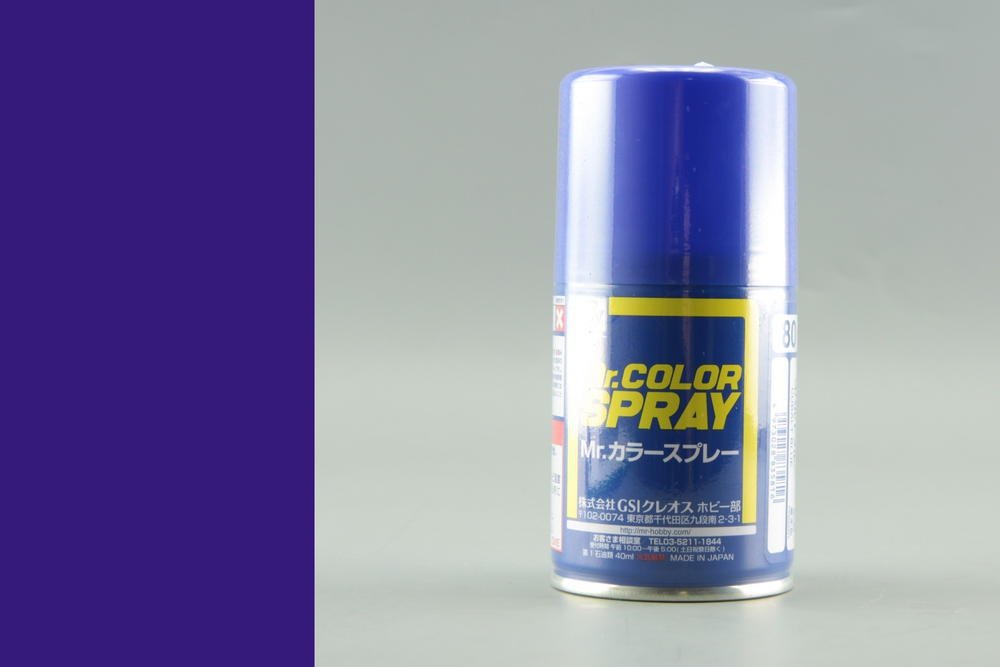 Mr.Hobby S-080 Bleu Cobalt - Spray (Semi-brillant) 