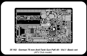 Aber 35162 Canon antichar allemand PaK40 partie 1 ensemble de base (AFV) (1/35) – image 4