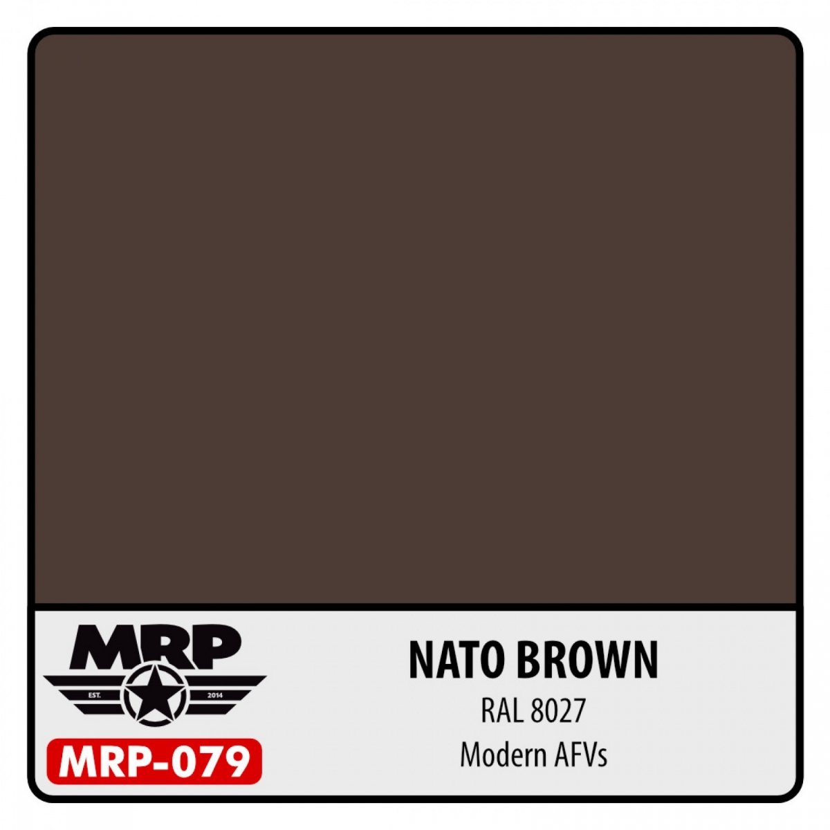 Peinture MR. Paint MRP-079 Brun OTAN Véhicule blindé moderne 30 ml