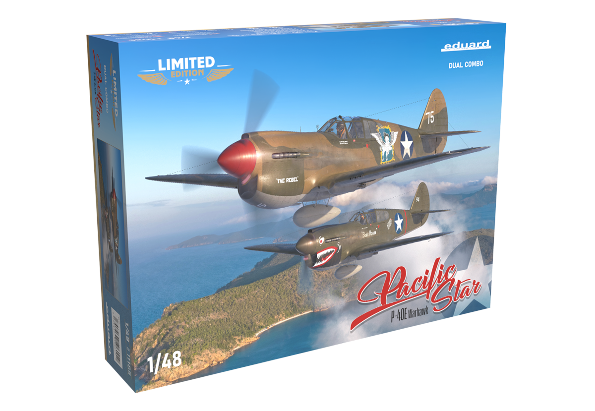 Eduard 11185 Pacific Star P-40E Warhawk - Édition limitée 1/48
