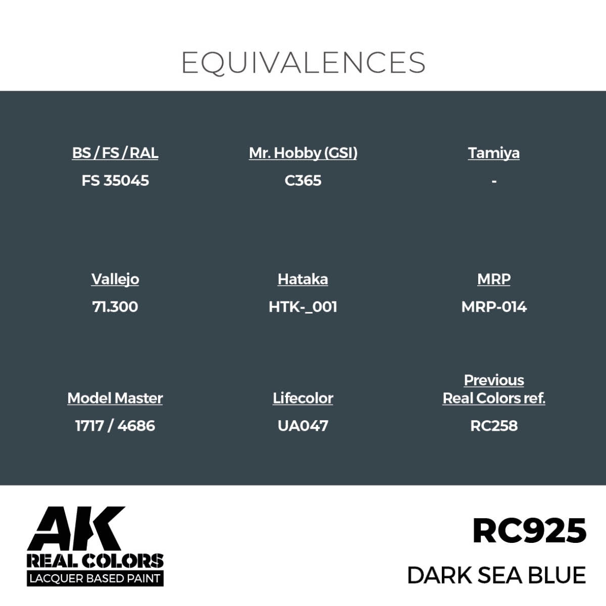 AK Interactive RC925 Bleu Mer Foncé 17 ml – immagine 3