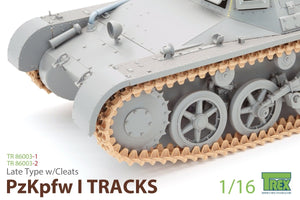 T-Rex Studio TR86003-1 PzKpfw I Chenilles Type tardif avec taquets pour Ausf.A uniquement 1/16 – Bild 2