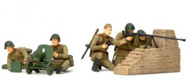 Tamiya 35306 ÉQUIPE D&amp;#39;INFANTERIE ANTI-CHAR RUSSE (1/35) – Bild 2
