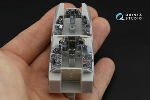 Intérieur imprimé en 3D et coloré sur papier décalcomanie Quinta Studio QD48180 F-14D (Hasegawa) 1/48 – image 5