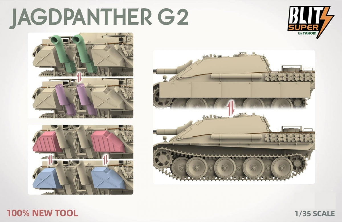 Das Werk DW35042 Panther Ausf.G Production tardive SUPER BLITZ 1/35 – image 4