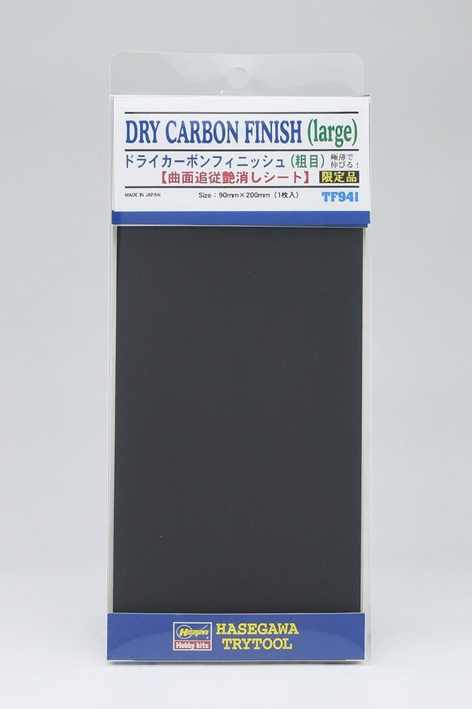 Hasegawa TF941 Tri-tool finition carbone sec (gros grain)