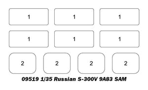 Trumpeter 09518 S-300V russe 9A82 SAM 1/35 – Bild 3