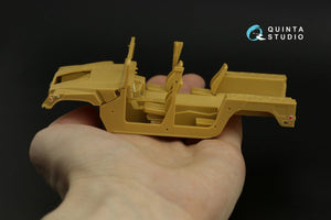 Intérieur imprimé en 3D et coloré sur papier décalcomanie pour la famille HUMVEE (Bronco) de Quinta Studio QD35043, échelle 1/35 – immagine 7