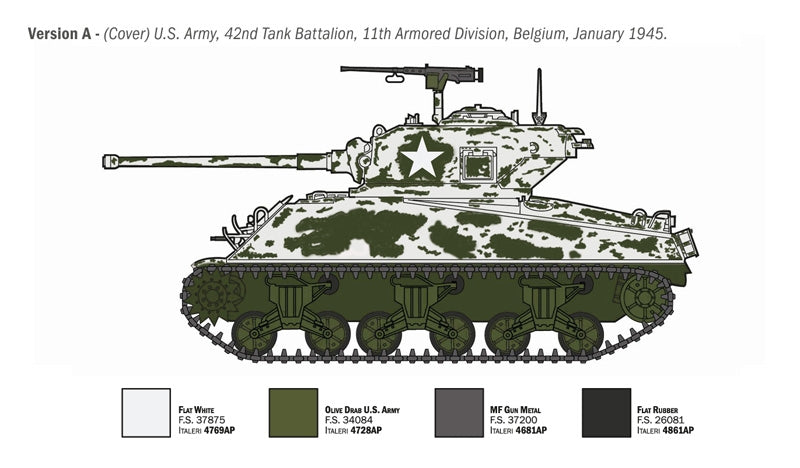 Italeri 96440 M4A3 76mm WET SHERMAN 1/35 – imagen 10