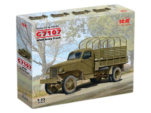 Camion de l&amp;#39;armée de la Seconde Guerre mondiale ICM 35593 G7107, échelle 1/35 – immagine 2