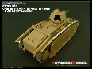 Maquette Voyager PE35105 Char bibis français de la Seconde Guerre mondiale avec ailes étroites (version B incluant le canon) pour TAMIYA 35282 au 1/35 – image 5