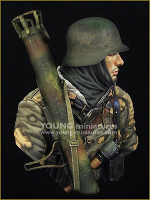 Young Miniatures YM1865 Waffen SS allemand avec Panzerschreck 1/10 – image 7
