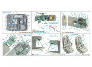 Quinta Studio QD+48357 Ka-27PL Military version 3D-Printed &amp;amp; coloured Interior on decal paper (Hobby Boss) (with 3D-printed resin parts) 1/48 – zdjęcie 2