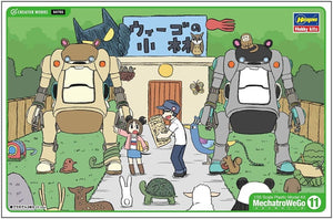 Hasegawa 64765 MechatroWeGo 11 RS Morino &amp;amp; Ash 2 Set 1/35