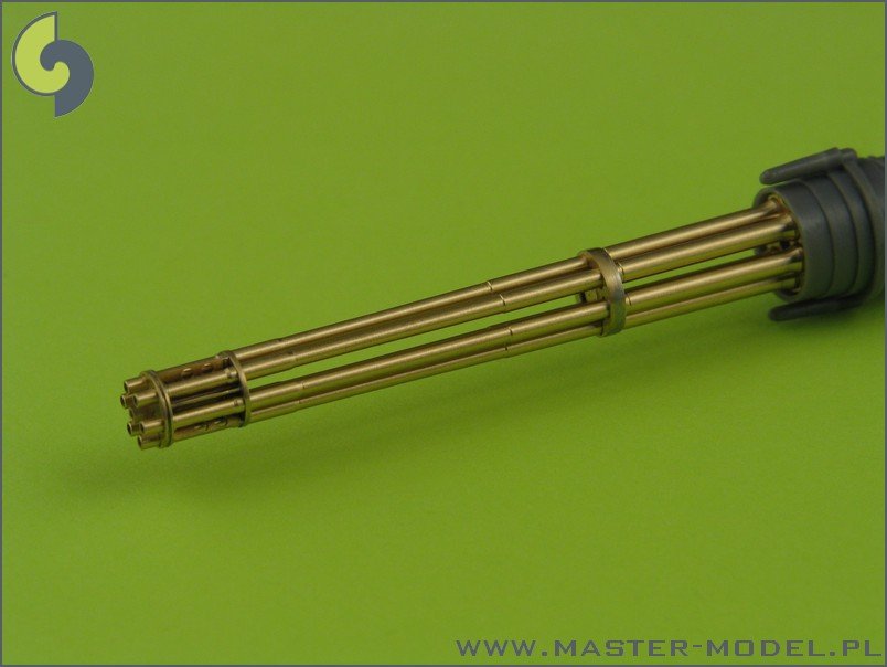 Master AM-32-029 M61 A1 Vulcan - Canon rotatif à six tubes de 20 mm - tubes tournés avec brides de canon photogravées (1/32) – Bild 2