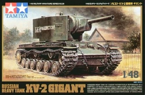Tamiya 32538 Char lourd russe KV-2 Gigant (1/48)