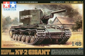 Tamiya 32538 Char lourd russe KV-2 Gigant (1/48)