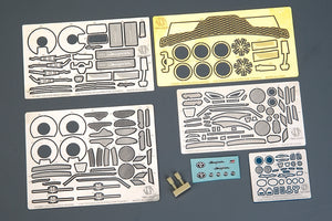 Kit de détail Hobby Design HD02-0402 Toyota GR Supra (pièces photodécoupées, pièces métalliques, résine et logo métallique) 1/24  – imagen 2