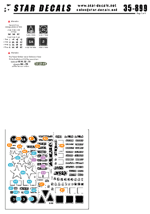 Star Decals 35-899 8th K.R.I.H. Centurions in Korean 1/35 – zdjęcie 2