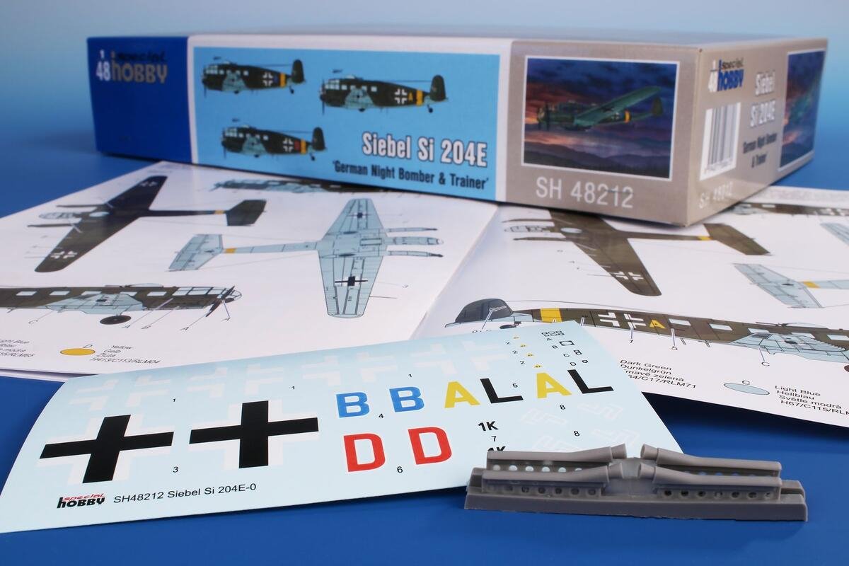 Special Hobby 48212 Siebel Si 204E « Bombardier de nuit et avion d&amp;#39;entraînement allemand » 1/48  – imagen 2