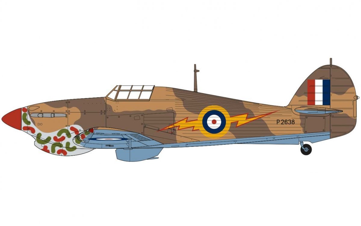 Airfix 05129 Hawker Hurricane Mk. I Tropical 1/48 – image 6