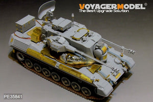 Maquette Voyager PE35841 Gepard A2 SPAAG allemand moderne de base pour TAKOM 2044 au 1/35 – image 5