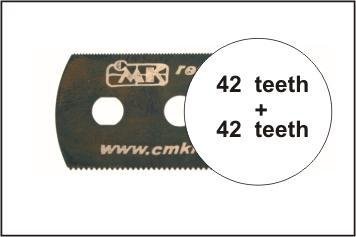 Scie CMK H1006 très lisse (des deux côtés) 5 pièces