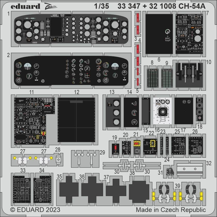 Eduard 33347 CH-54A ICM 1/32