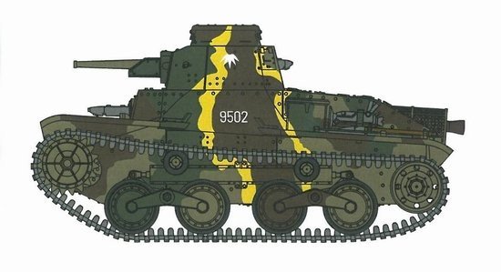 Dragon 7394 IJA Type 95 Ha-G 333, Char léger (1/72) – image 5
