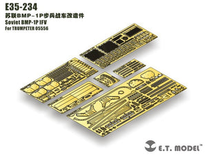 ET Modèle E35-234 Véhicule de combat d&amp;#39;infanterie soviétique BMP-1P (Pour TRUMPETER 05556) (1/35)
