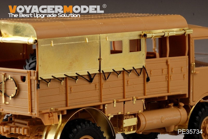 Maquette Voyager PE35734 Camion AEC Matador britannique de la Seconde Guerre mondiale, première version, pour AFV 35236, échelle 1/35  – Bild 7