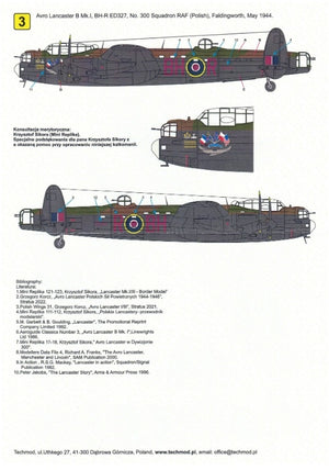 Techmod 72166 Avro Lancaster B Mk. I 1/72  – immagine 5