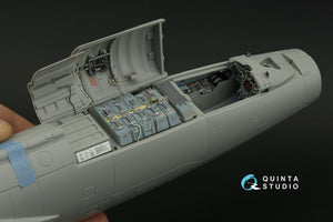 Intérieur imprimé en 3D et coloré sur papier décalcomanie Quinta Studio QD32141 F-104G (Italeri) 1/32 – Bild 10