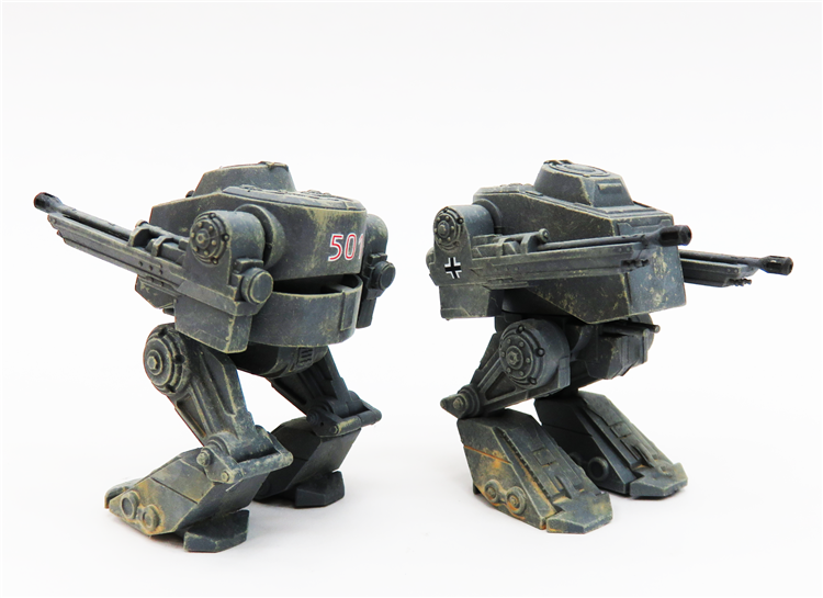 Modelcollect UA72195 Fist of War Mech de combat léger allemand Blf-100A de la Seconde Guerre mondiale, échelle 1/72 – image 6