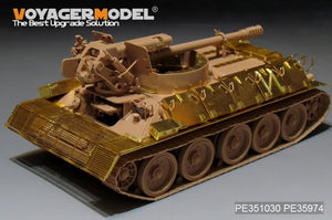 Maquette Voyager PE351030 Canon automoteur syrien T-34/D30 de 122 mm (modèle de base pour RFM 5030, échelle 1/35) – image 7
