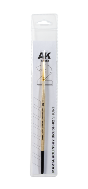 AK Interactive AK852 MARTA KOLINSKY BROSSE #2 COURT – imagen 3