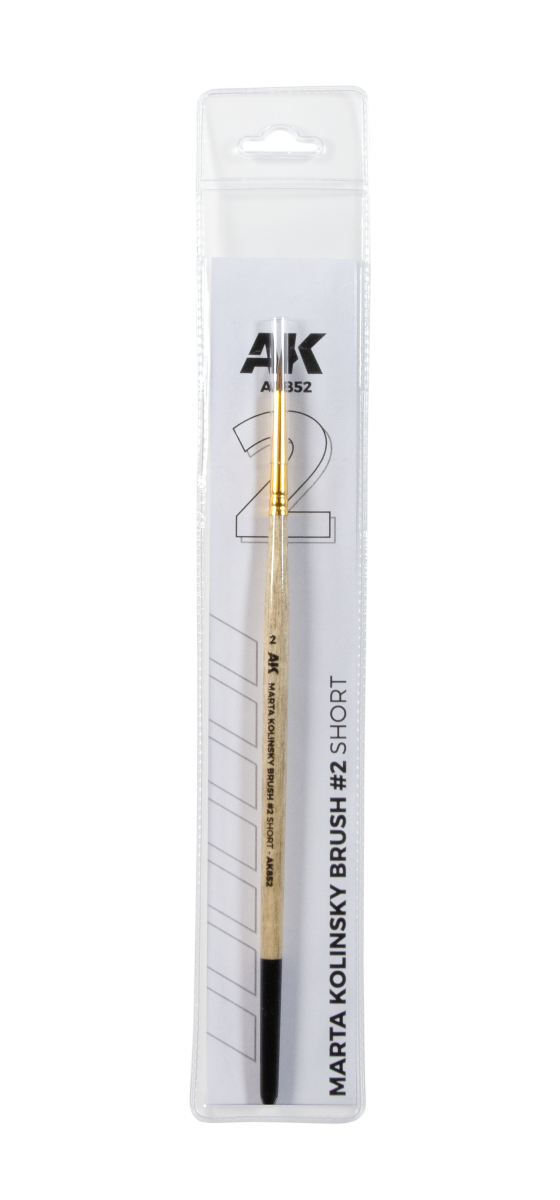 AK Interactive AK852 MARTA KOLINSKY BROSSE #2 COURT – imagen 3