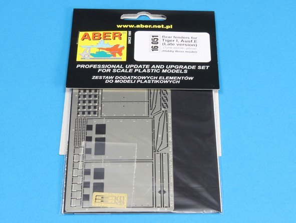 Aber 16051 Garde-boue arrière pour Tiger I, Ausf.E – (version récente) (1/16) – Bild 8