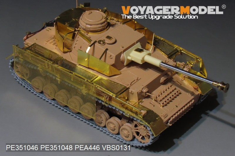 Maquette Voyager PE351046, char allemand Pz.Kpfw.IV Ausf.J (production tardive), Seconde Guerre mondiale, base pour RFM 5033, échelle 1/35 – image 20