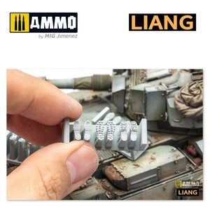 Liang 0401 Maquette imprimée en 3D d&amp;#39;outils à empreinte de chaussure, Seconde Guerre mondiale, échelle 1/35 – immagine 3