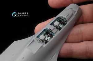 Intérieur imprimé en 3D et coloré sur papier décalcomanie Quinta Studio QD72012 Su-30SM (pour kit Zvezda) 1/72 – image 7