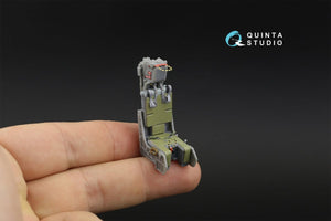 Intérieur imprimé en 3D et coloré sur papier décalcomanie Quinta Studio QD32107 A-6E TRAM Intruder (Trumpeter) 1/32 – image 3
