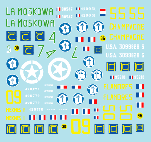 Star Decals 35-C1103 Shermans français n° 2 1/35 – image 3