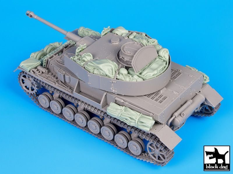 Black Dog T35087 Pz Kpfw IV Ausf J ensemble d&amp;#39;accessoires 1/35  – Bild 5