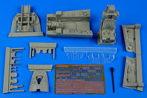 Ensemble cockpit Aires 2197 F-104G/S Starfighter (siège éjectable MB GQ-7A) 1/32 Italeri